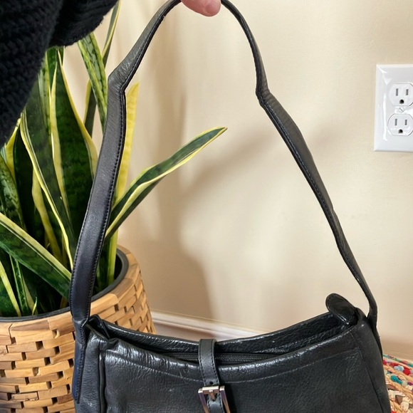 Fossil Vintage Black Leather Bag - Picture 2 of 7